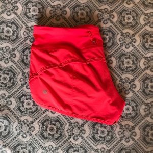 Pink Lululemon Speed Up Short Size 6